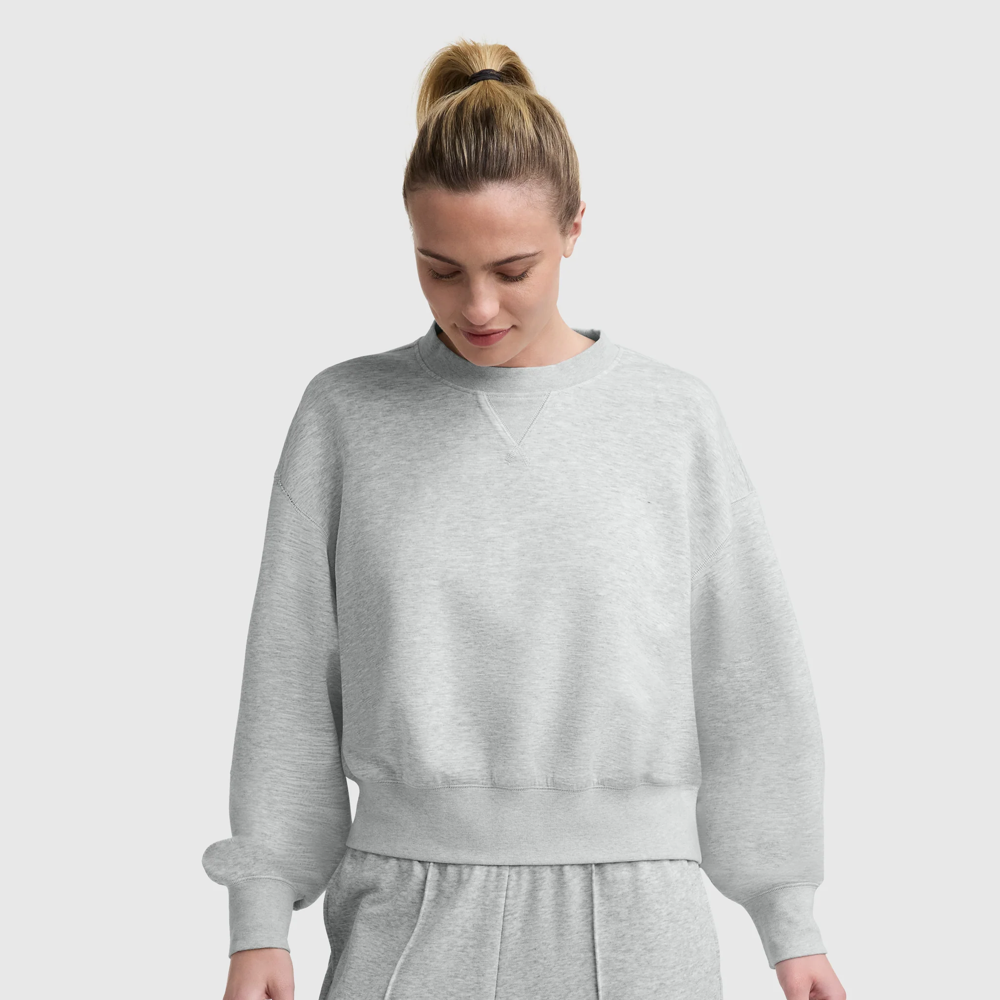 Endzone Loose Fit Crewneck, C Logo