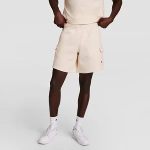 8" Fleece Cargo Short, C Logo