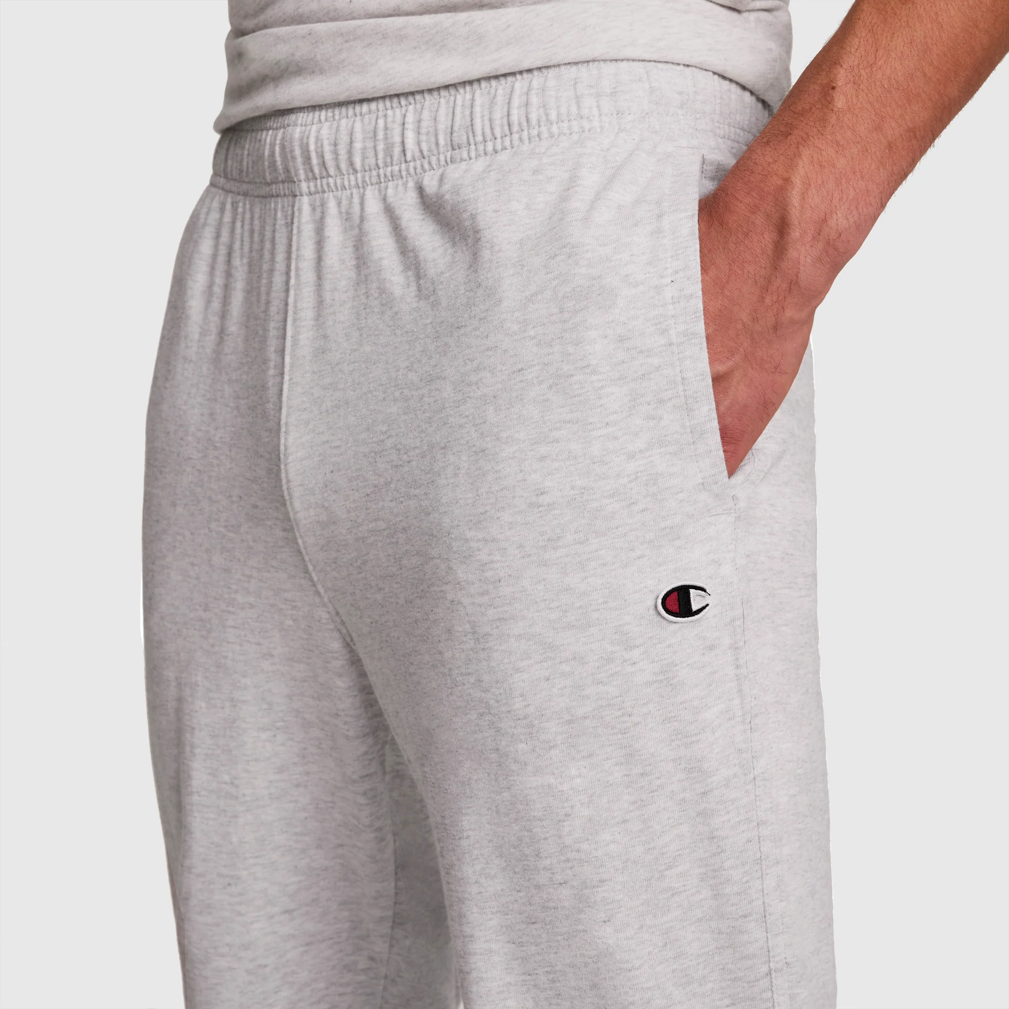 Lightweight Lounge Pants, Cinched Hem, C Logo - Image 4