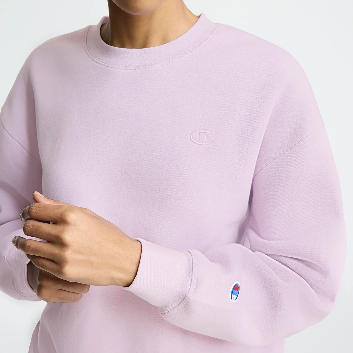Powerblend Crewneck Sweatshirt, Small "C" - Image 3