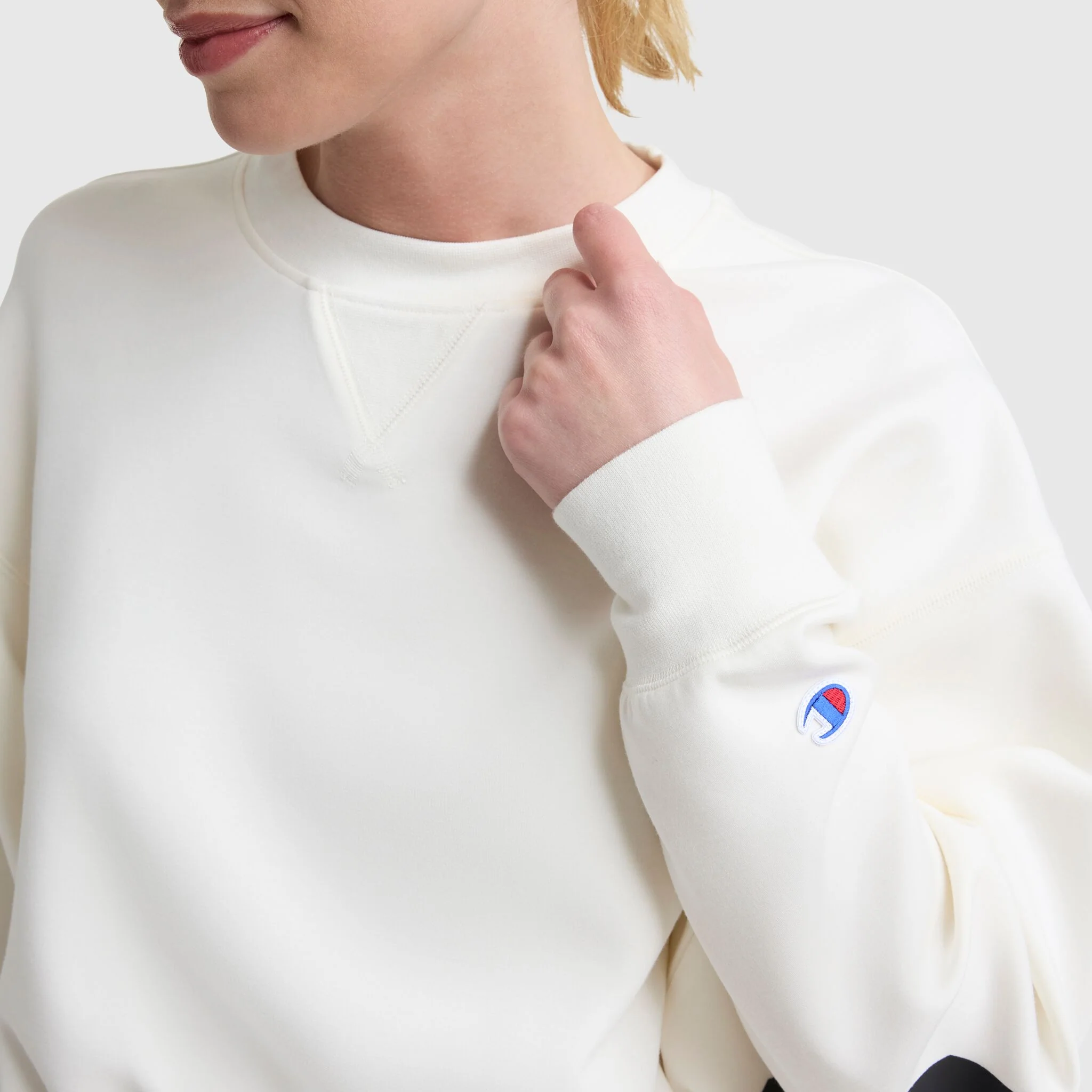 Endzone Loose Fit Crewneck, C Logo - Image 3