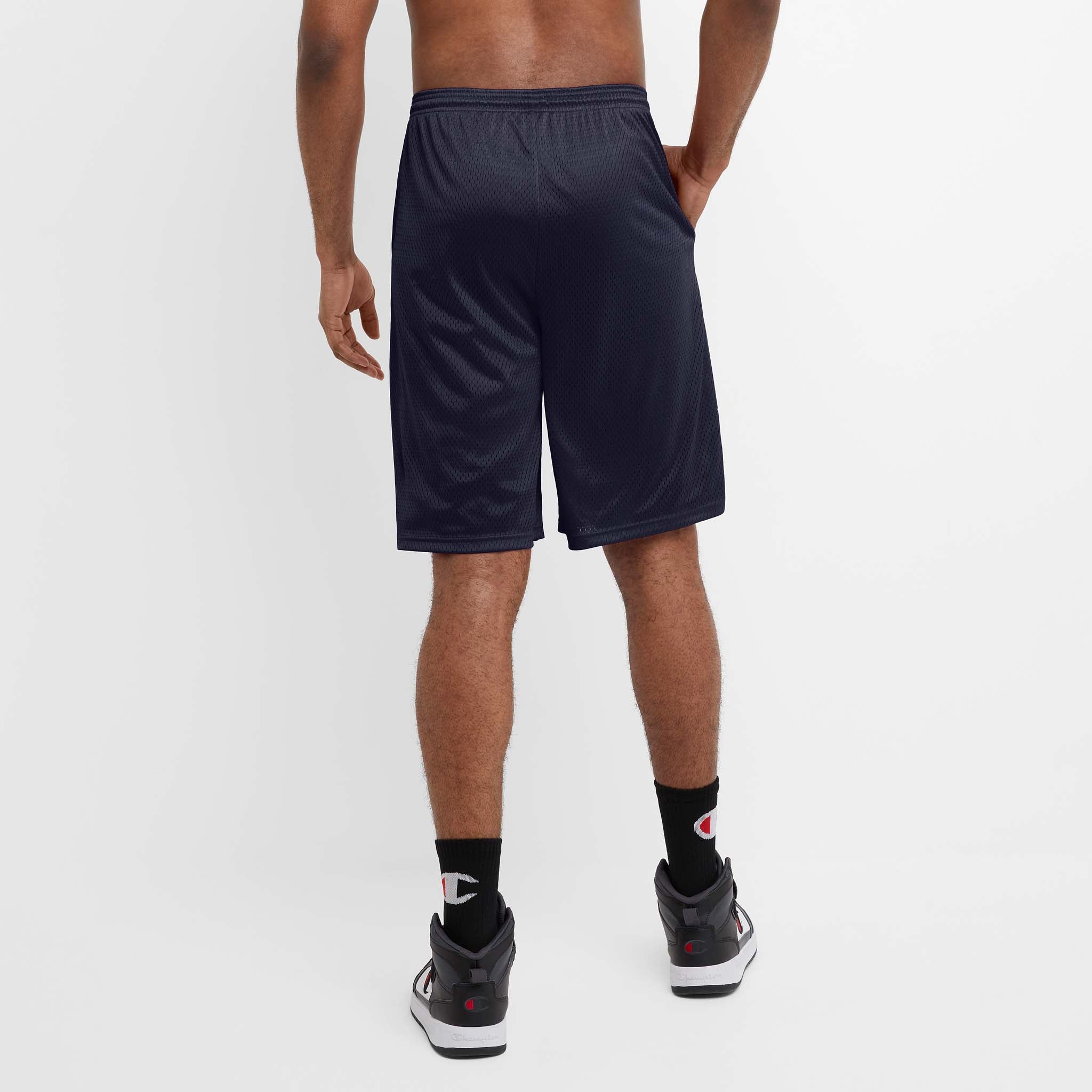 9" Classic Mesh Shorts, C Logo - Big & Tall - Image 2