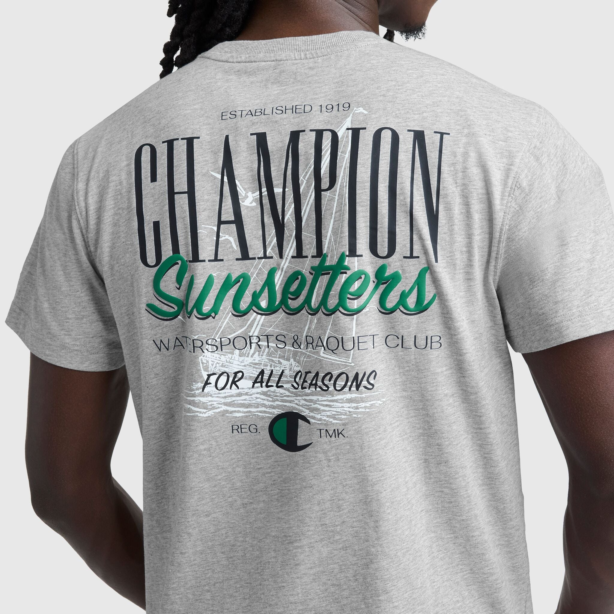 Sunsetters Graphic T-Shirt, C Logo - Image 3