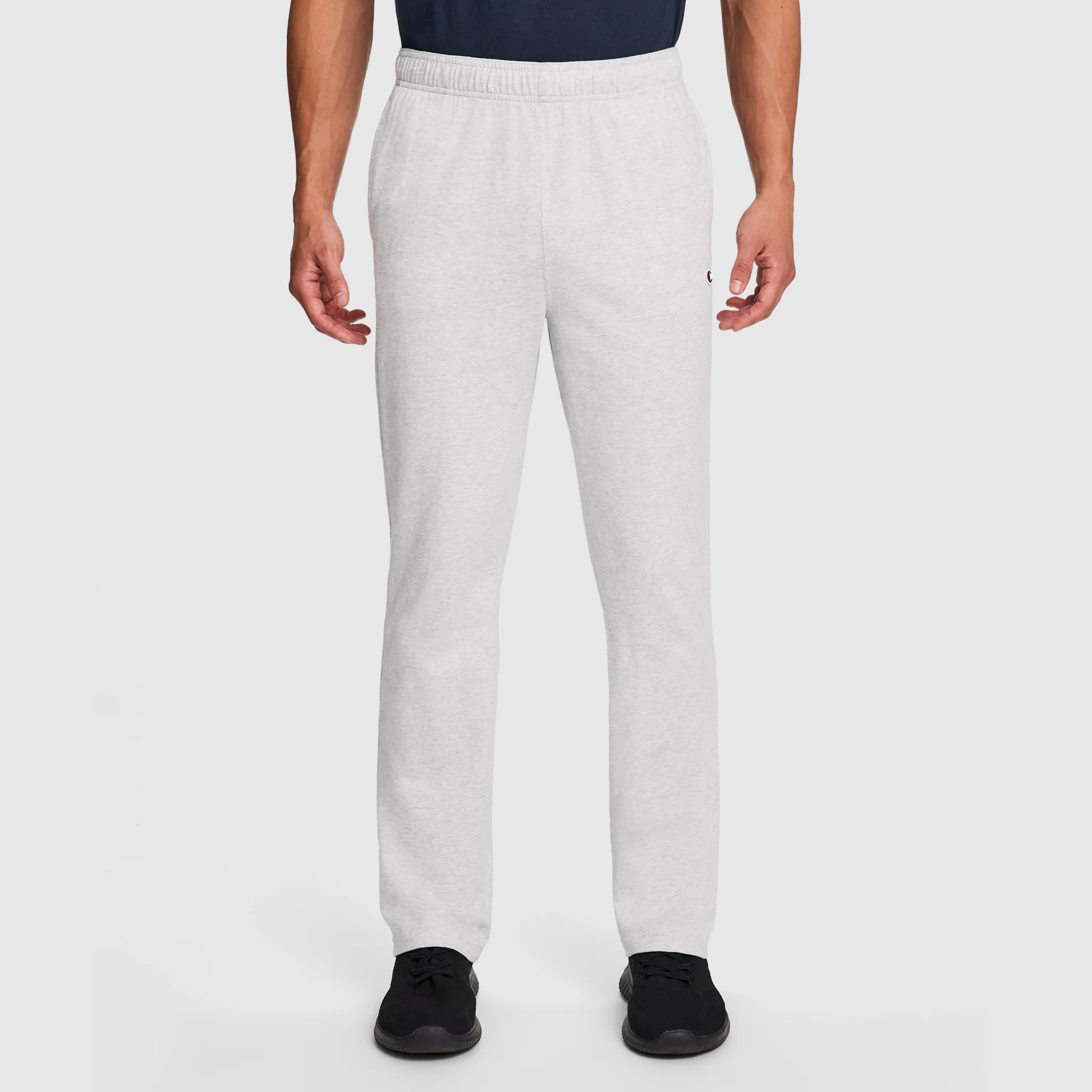 Lightweight Lounge Pants, Open Hem, C Logo