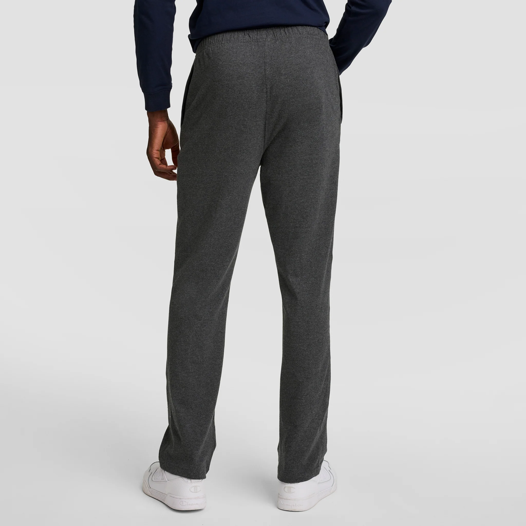 Lightweight Lounge Pants, Open Hem, C Logo - Image 2