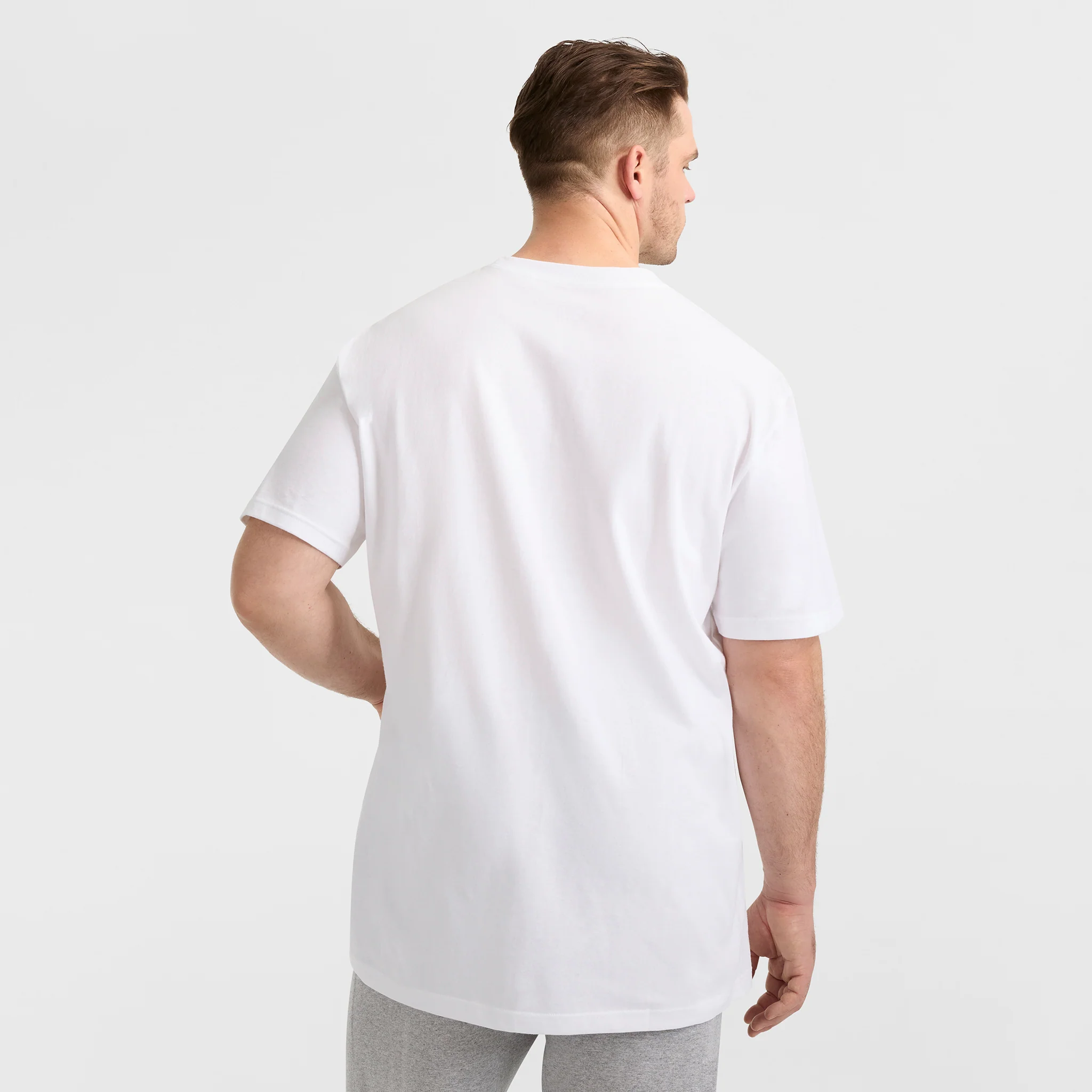 Classic Graphic T-Shirt, Script Logo - Big & Tall - Image 2