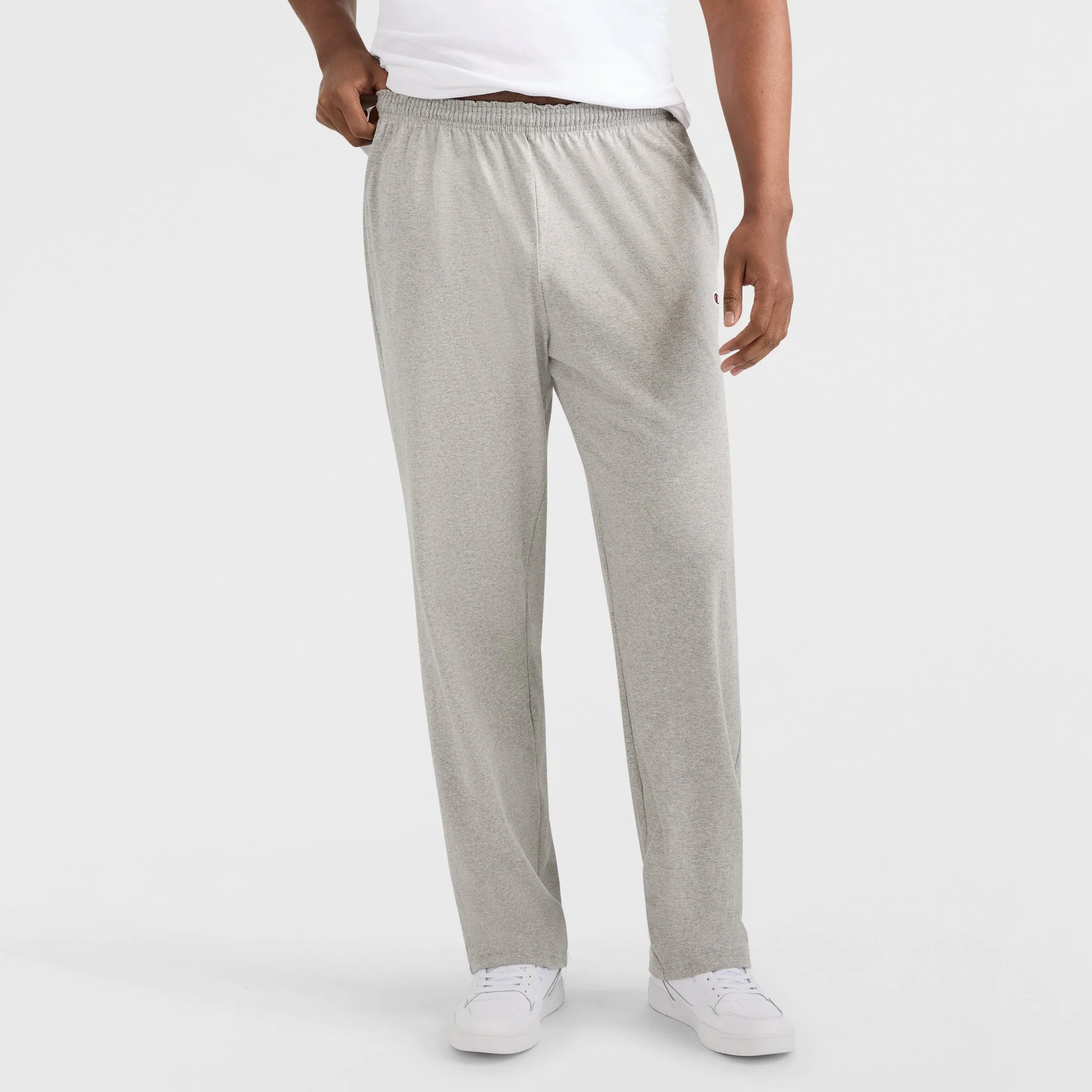 Lightweight Lounge Pants, Open Hem, C Logo - Big & Tall