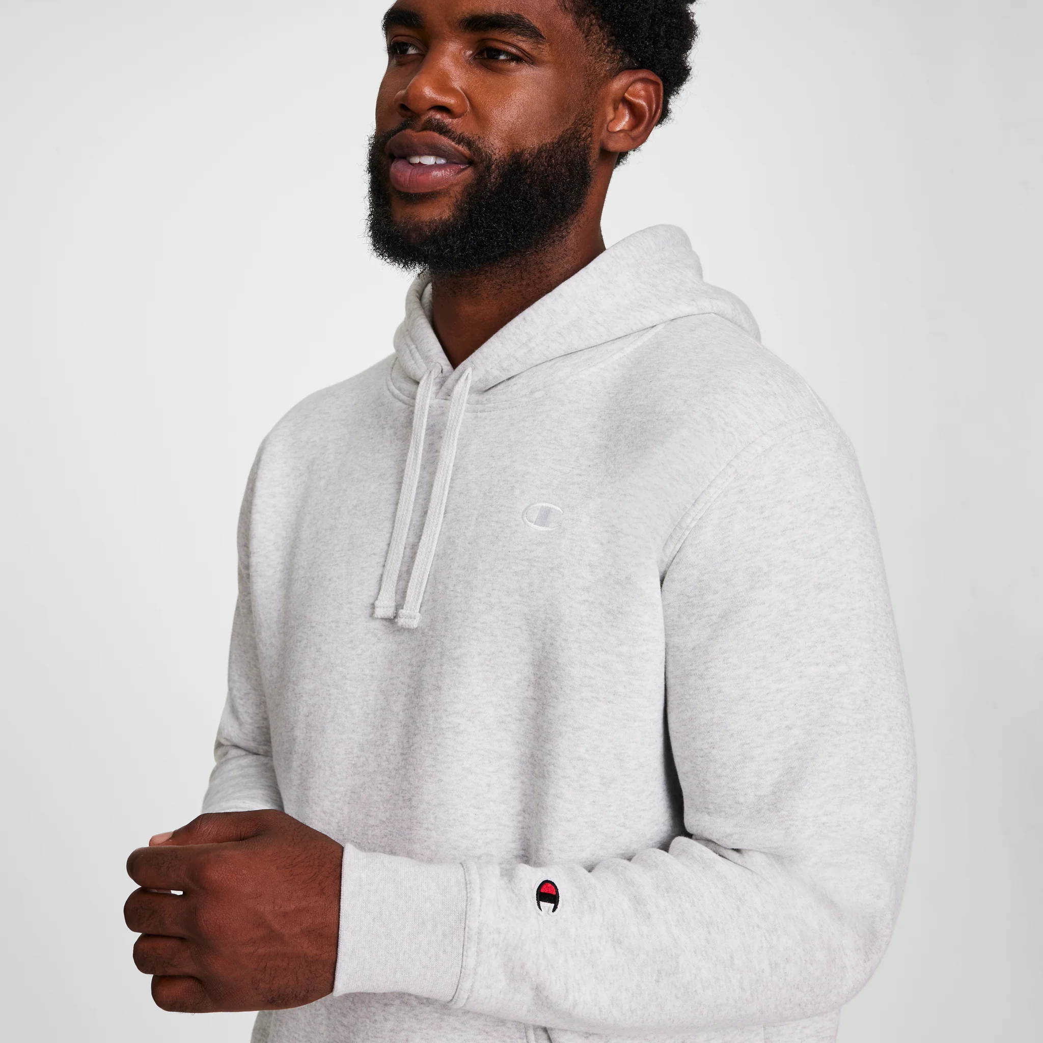 Powerblend Hoodie, C Logo - Big & Tall - Image 3
