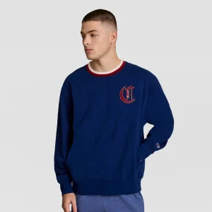 Modern Retro Washed Crew Sweatshirt, C Logo