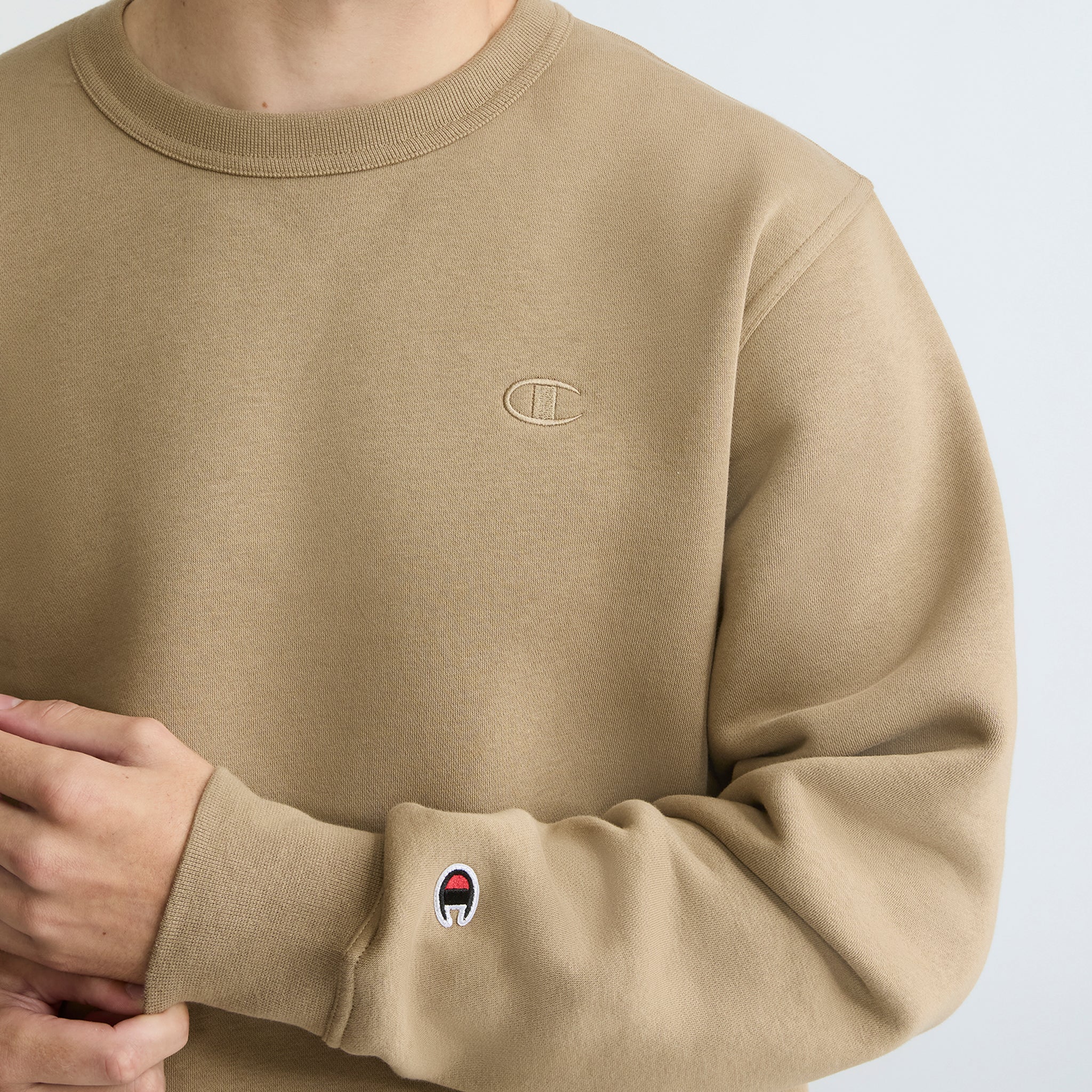 Powerblend Crewneck Sweatshirt, C Logo - Image 3