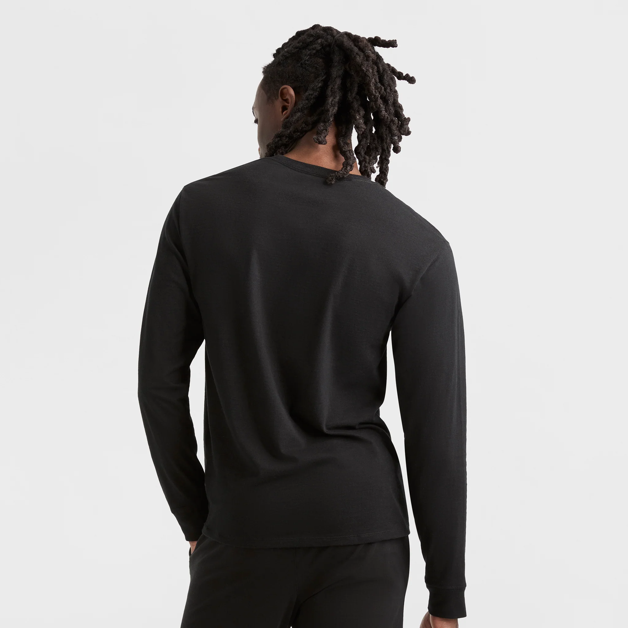 Classic Long Sleeve T-Shirt, Embroidered C Logo - Image 2